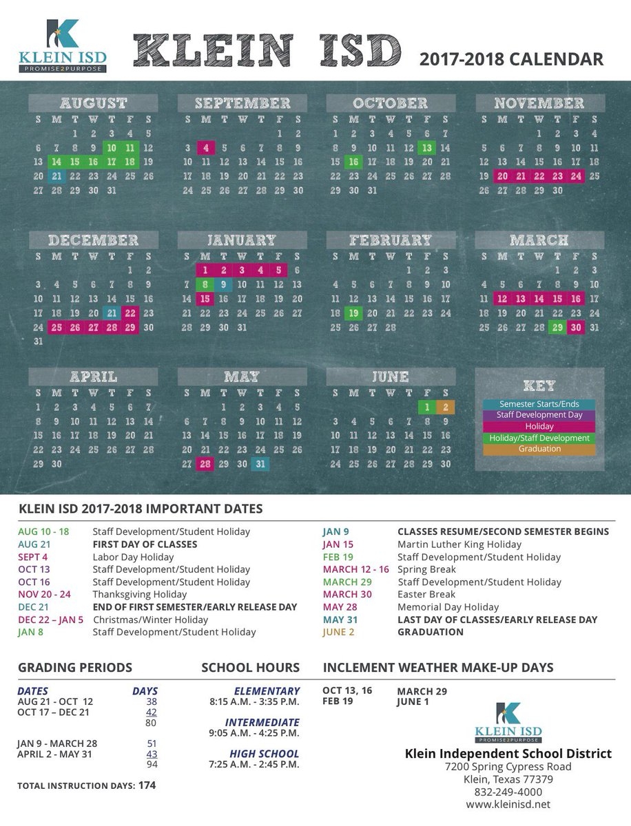 klein-isd-22-23-calendar-customize-and-print