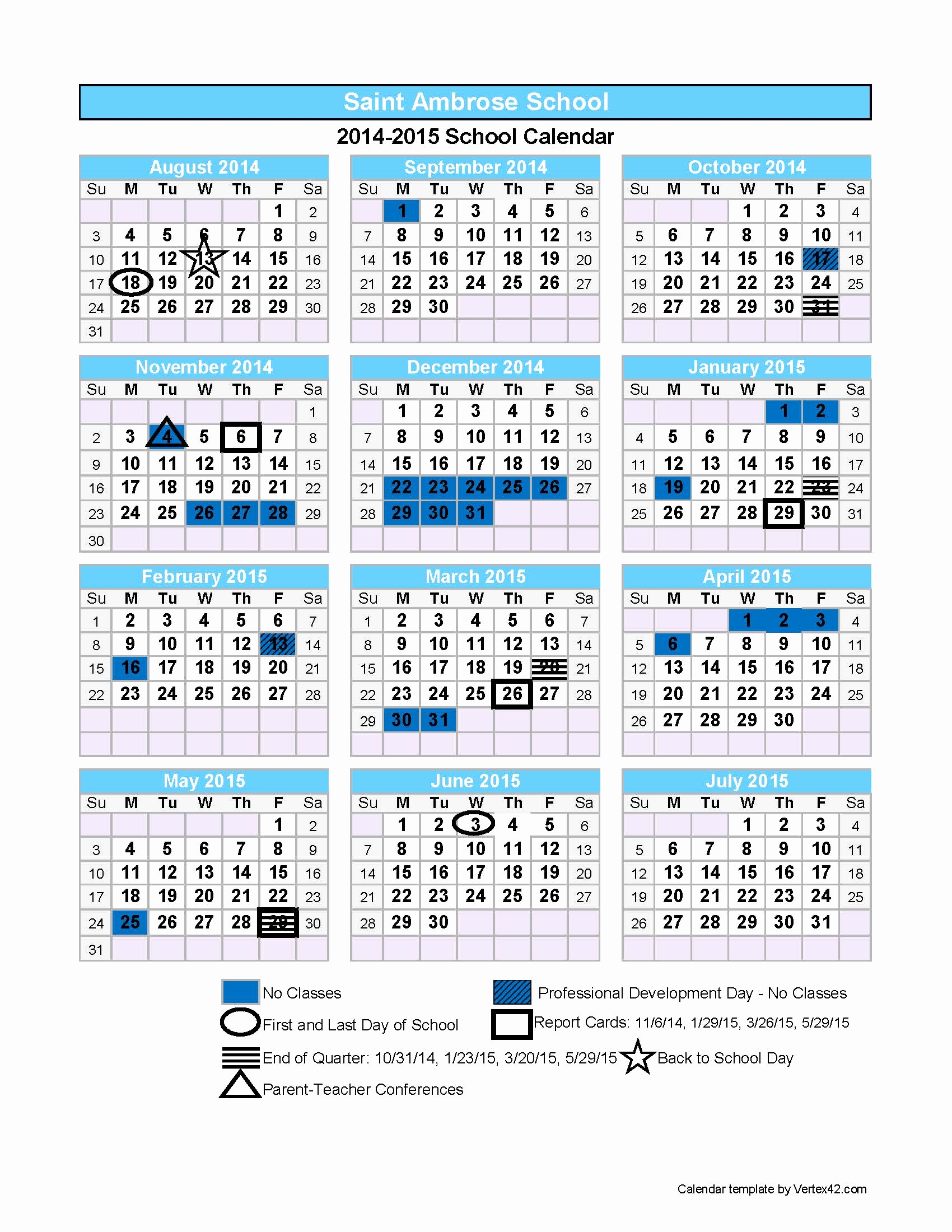 Lehigh Academic Calendar | Qualads