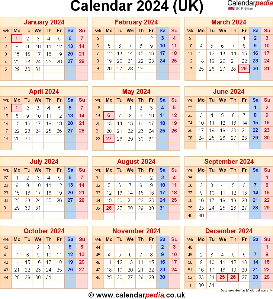 Online Calendar 2024 With Week Numbers Qualads