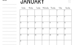 Calendar-2021-January-Blank-sample