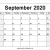 Free Printable Calendar September 2020