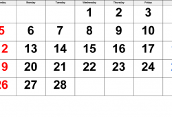 Feb 2023 Calendar Template
