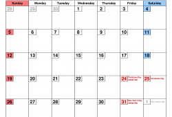 Free December 2021 Calendar Page
