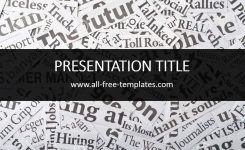 Newspaper Powerpoint Template Is Free Template That You Can Use To