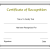 Recognition Certificate Templates Appreciation