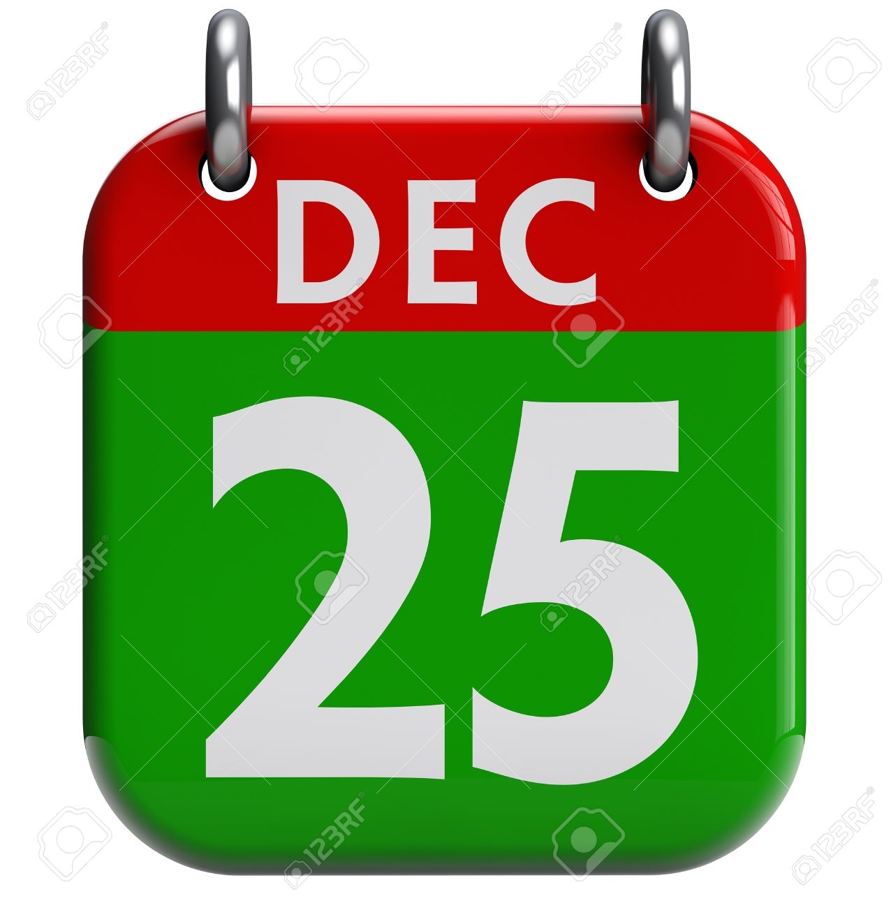 December Christmas 25th Calendar
