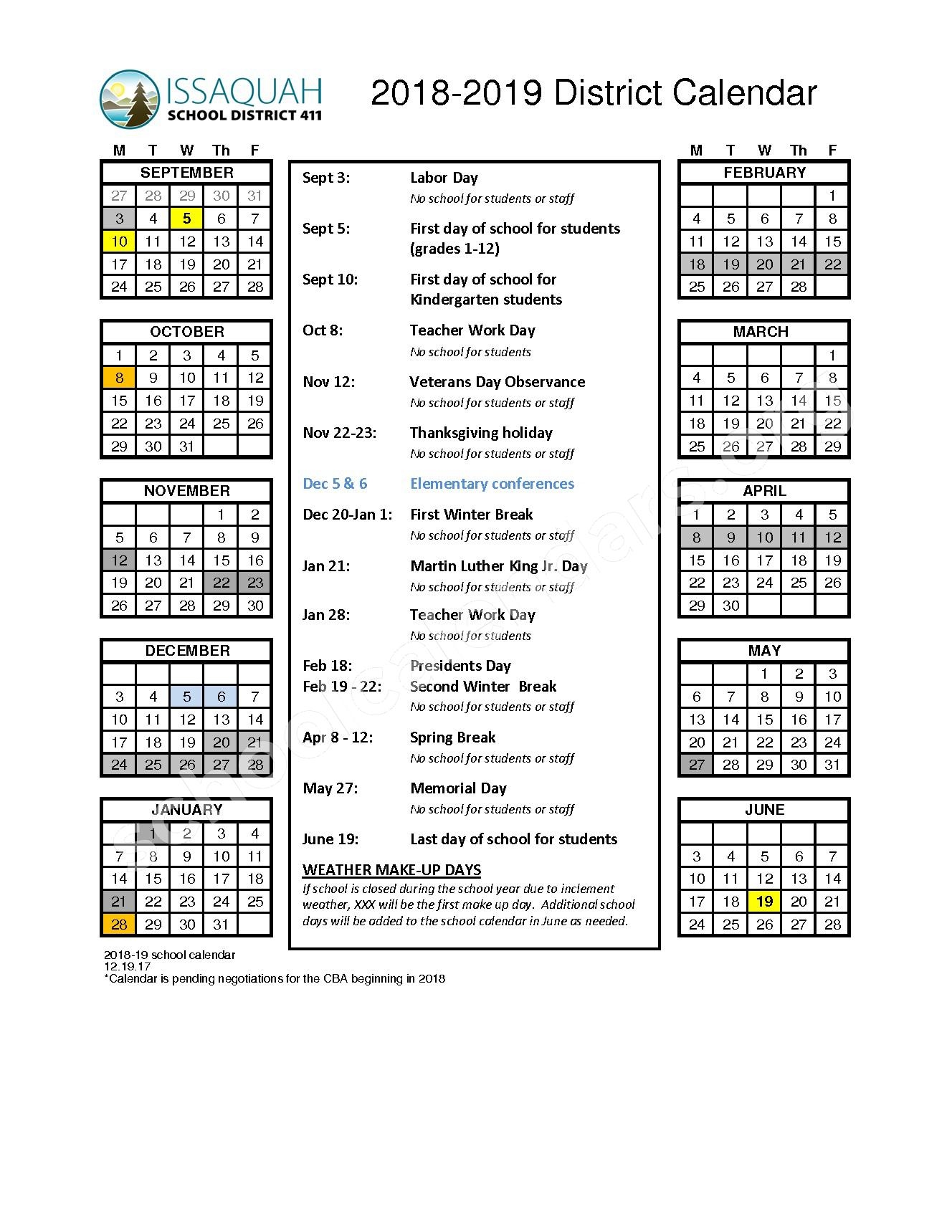 Maywood Middle School Calendars Renton Wa