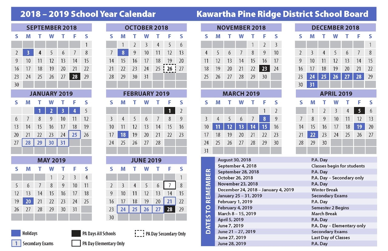 Belmont Academic Calendar Qualads