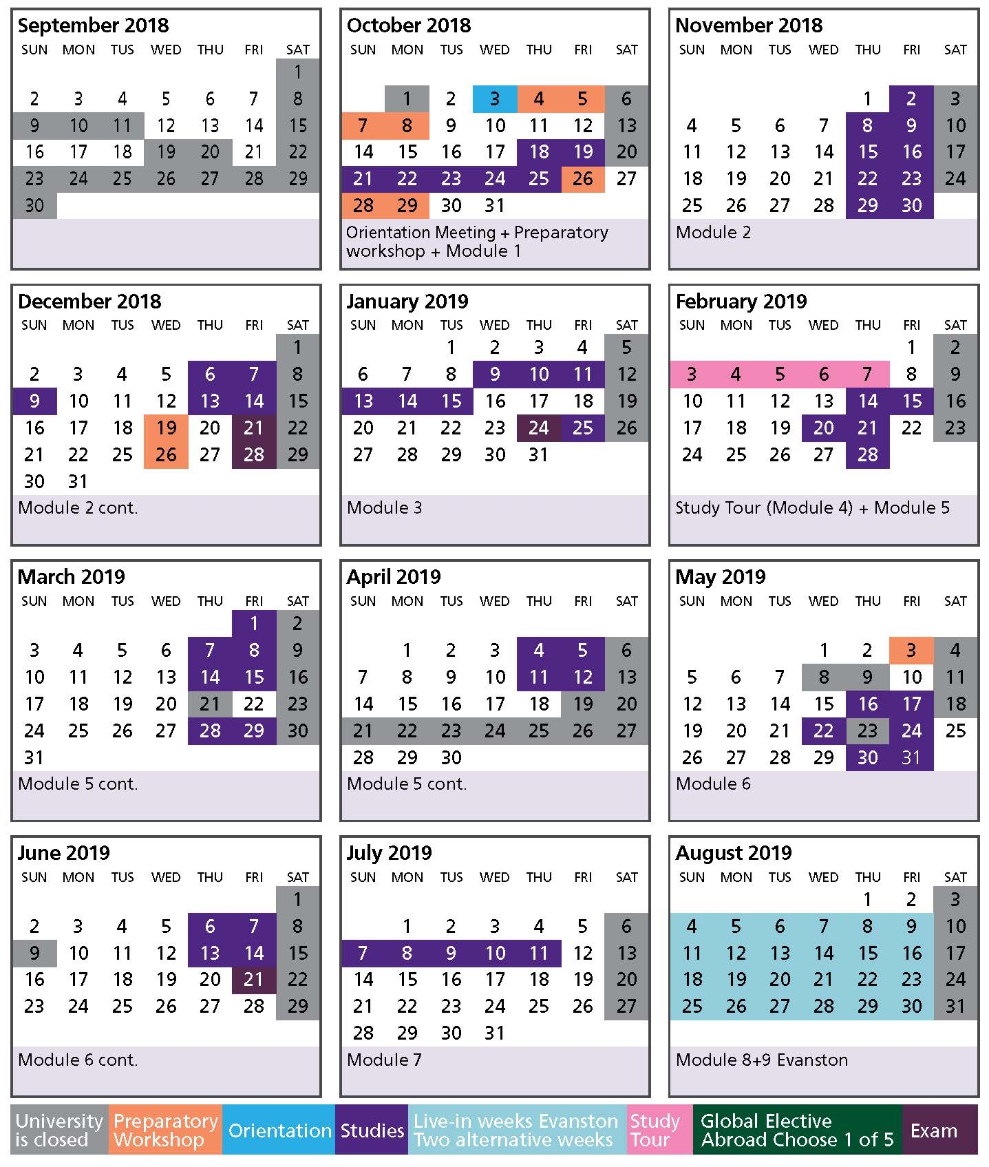 Kellogg Academic Calendar Qualads