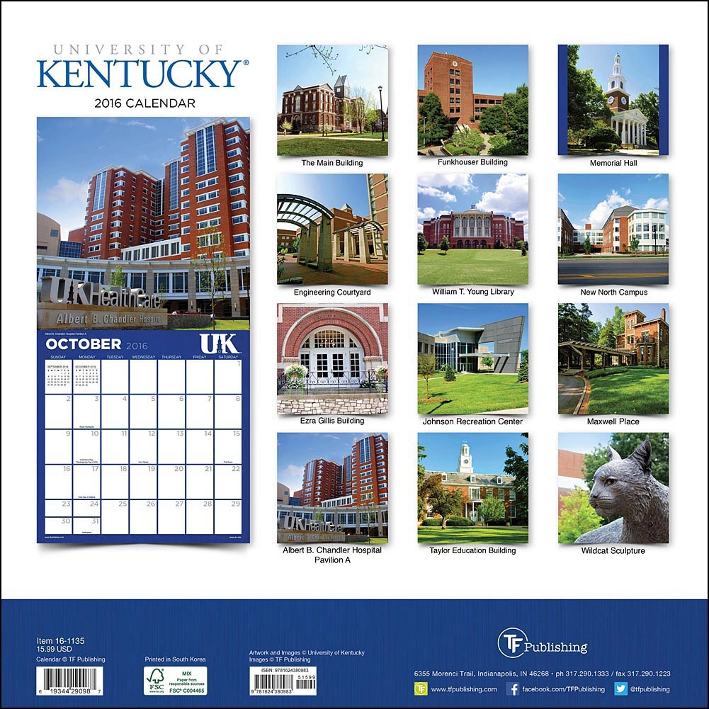 University Of Kentucky Calendar