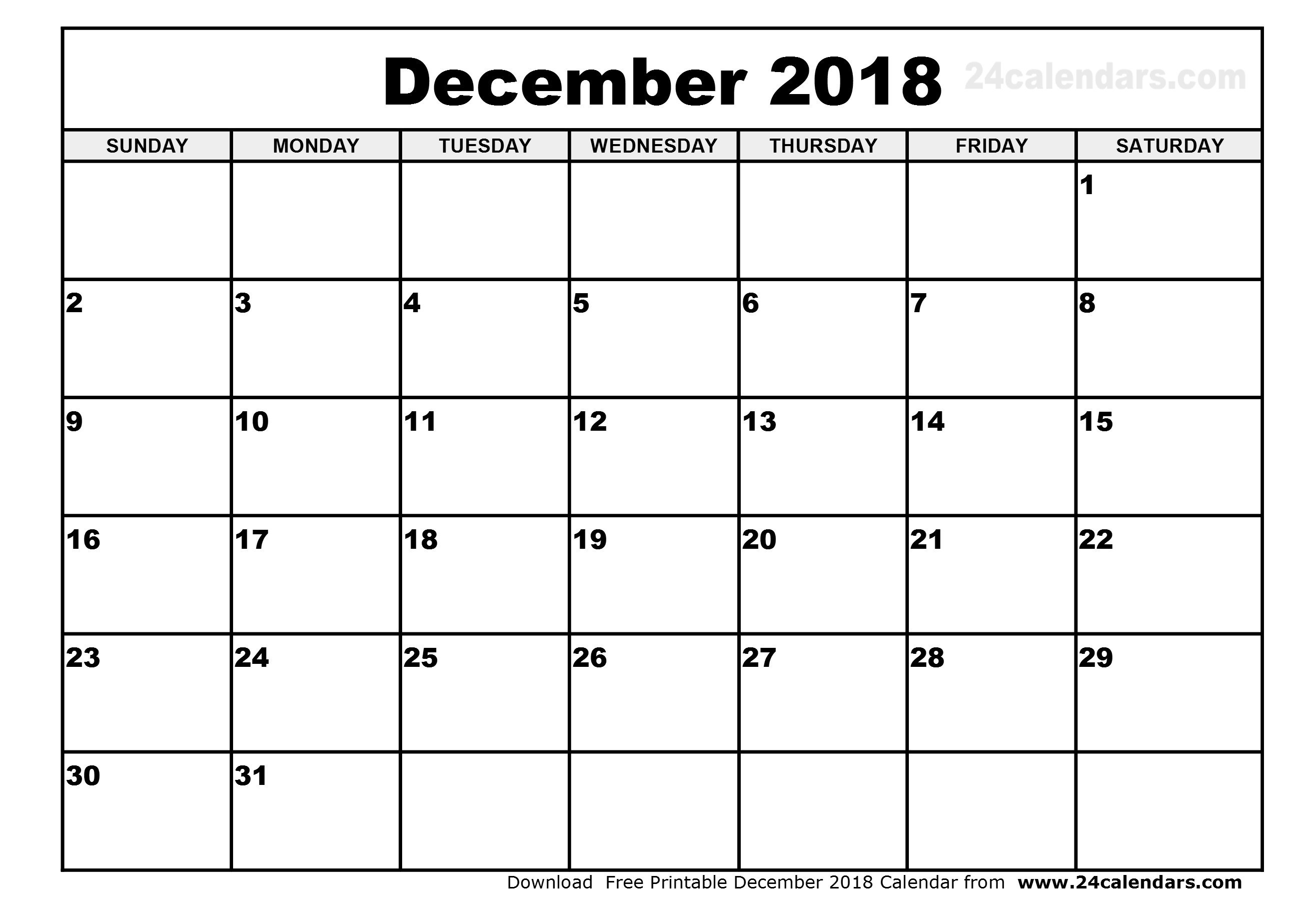 Waterproof Printable Calendar | Qualads