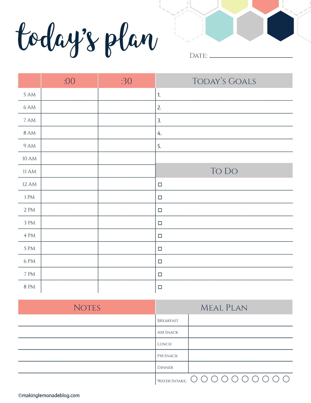 This Free Printable Daily Planner Changes Everything Finally A Way