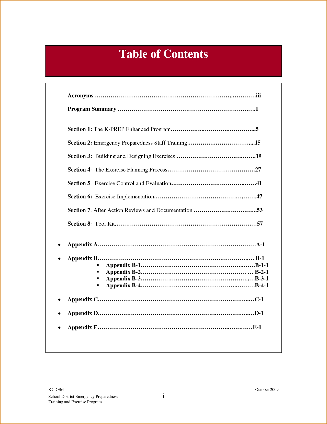 4 Microsoft Word Table Of Contents Template Teknoswitch