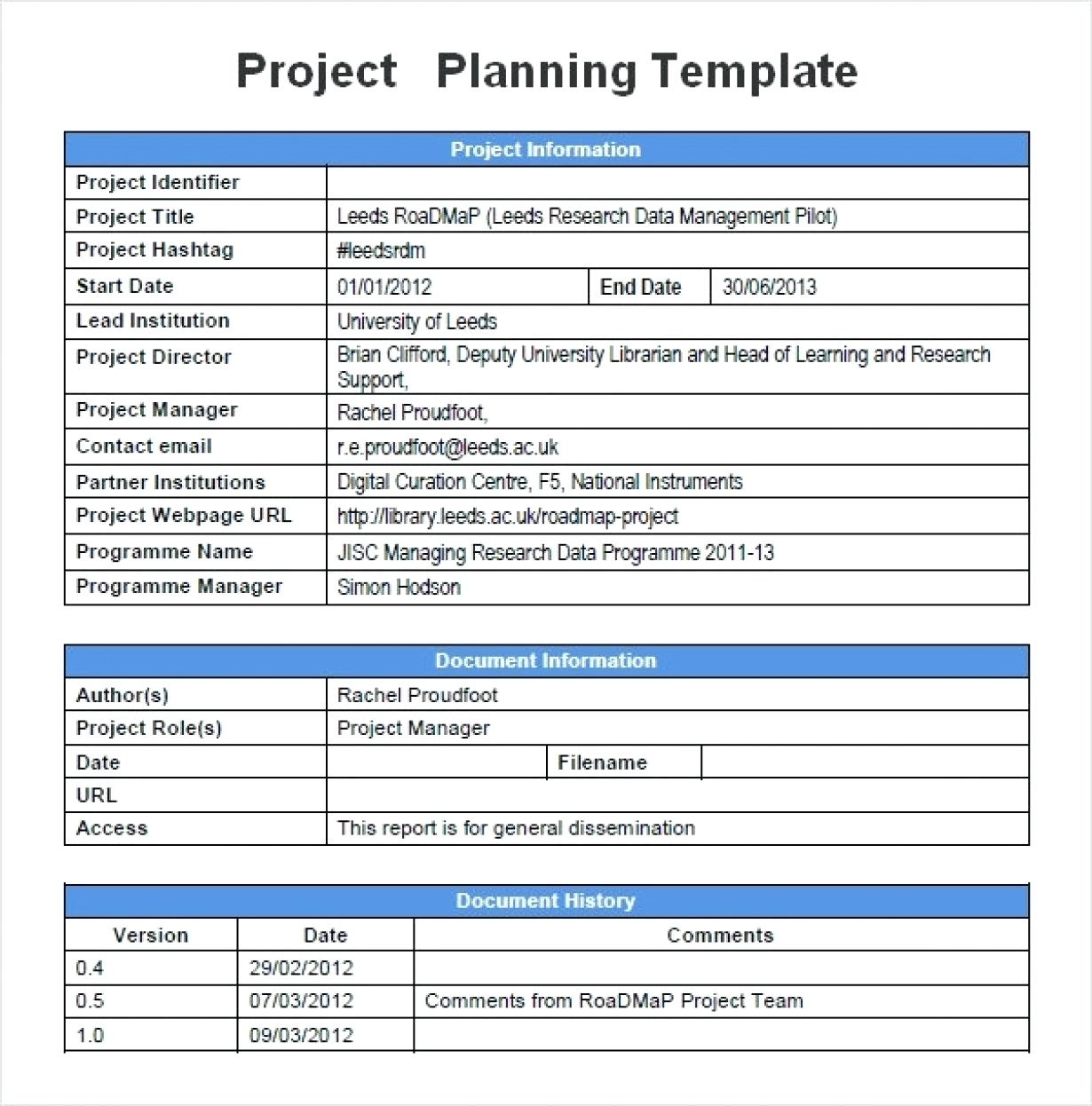 how to write a project management plan