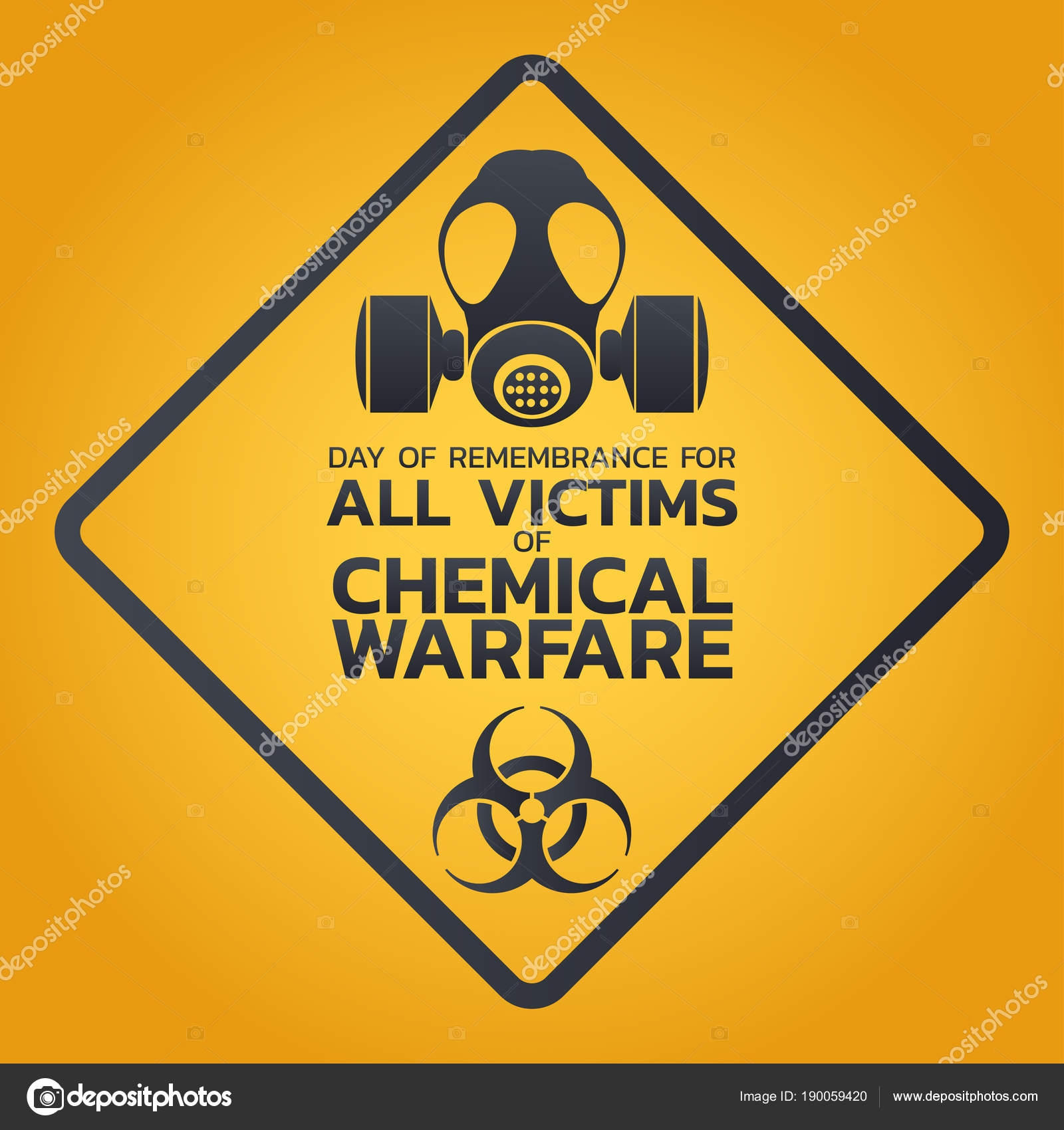Day Of Remembrance For All Victims Of Chemical Warfare Logo Icon