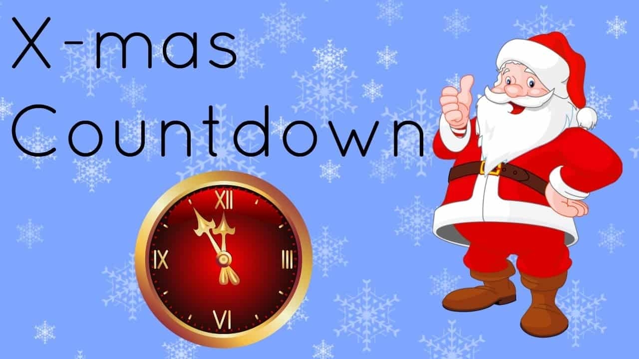 Merry Christmas Countdown 2019 How Many Days Till Happy Christmas