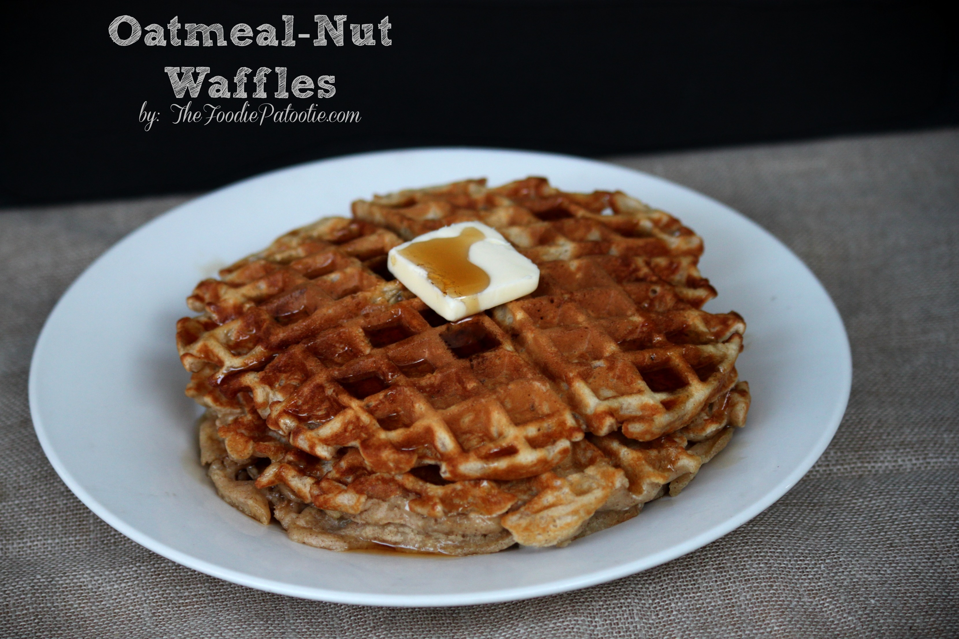 Oatmeal Nut Waffles Day 2019