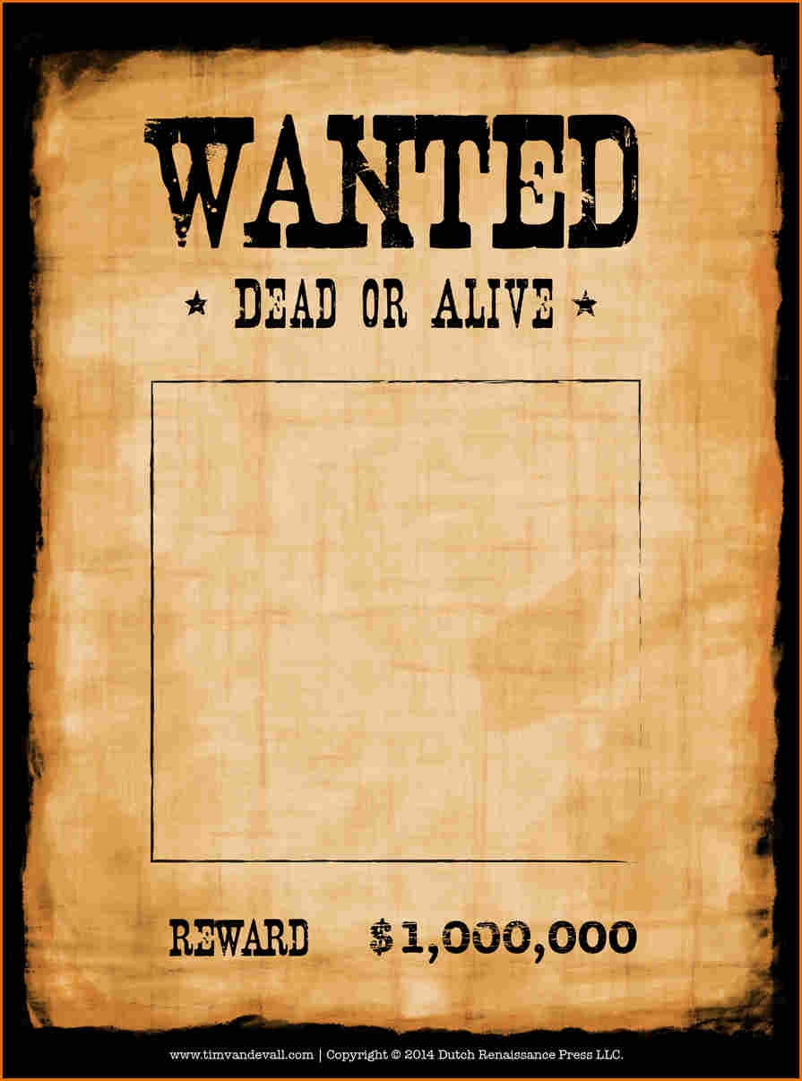 10 Wanted Poster Template Microsoft Word Job Resumes Word