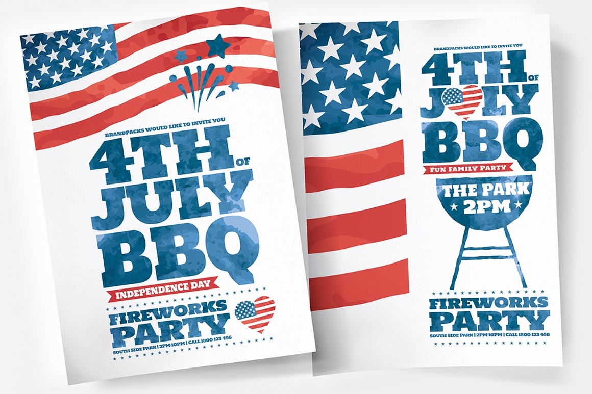 4th Of July Flyer Templates 20 Best Psd Vector Templates For 2018
