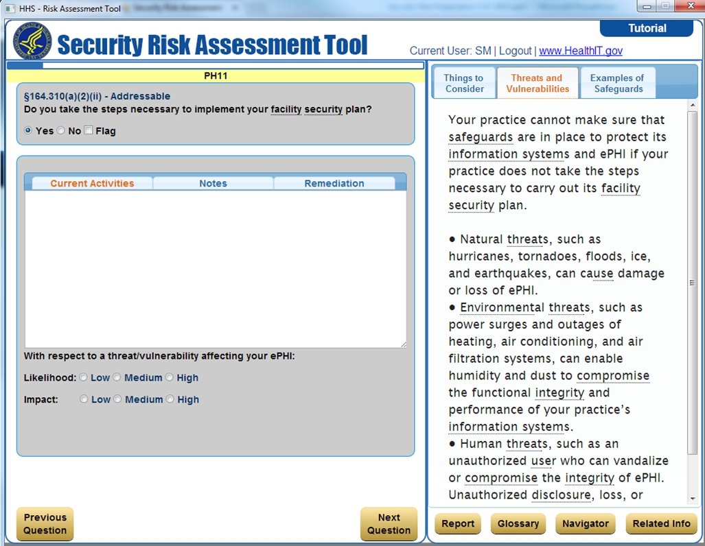 Quick Review Of Hhss New Hipaa Security Risk Assessment Tool