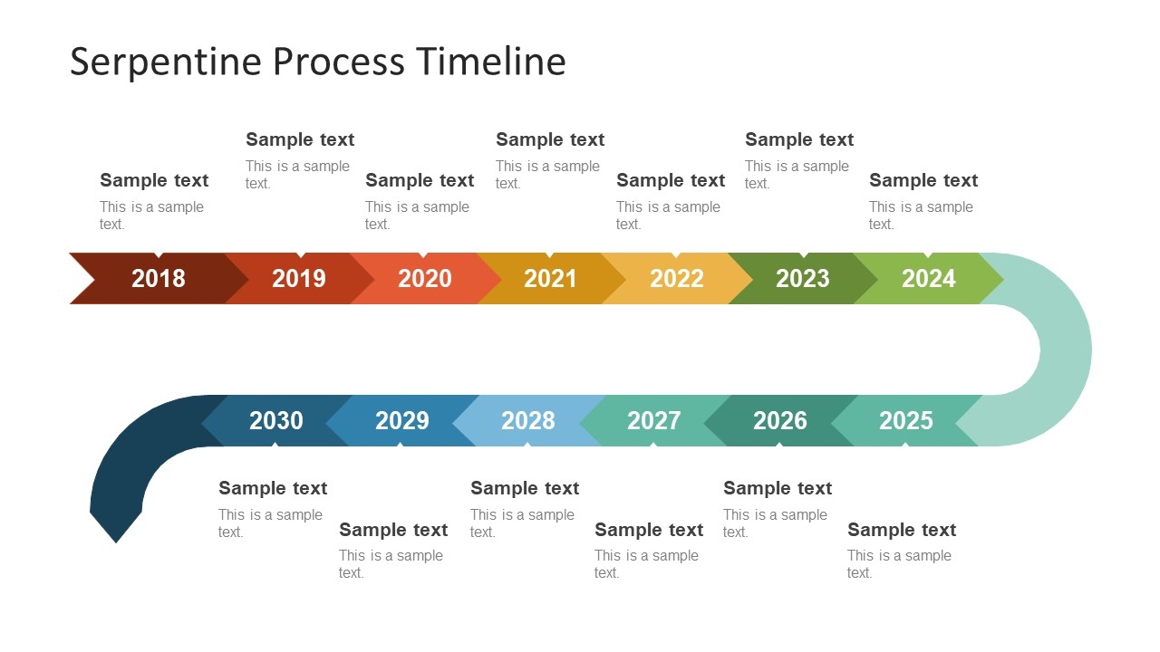 Process Timeline Template Powerpoint