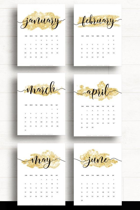 2019 Wall Calendar Printable House Office