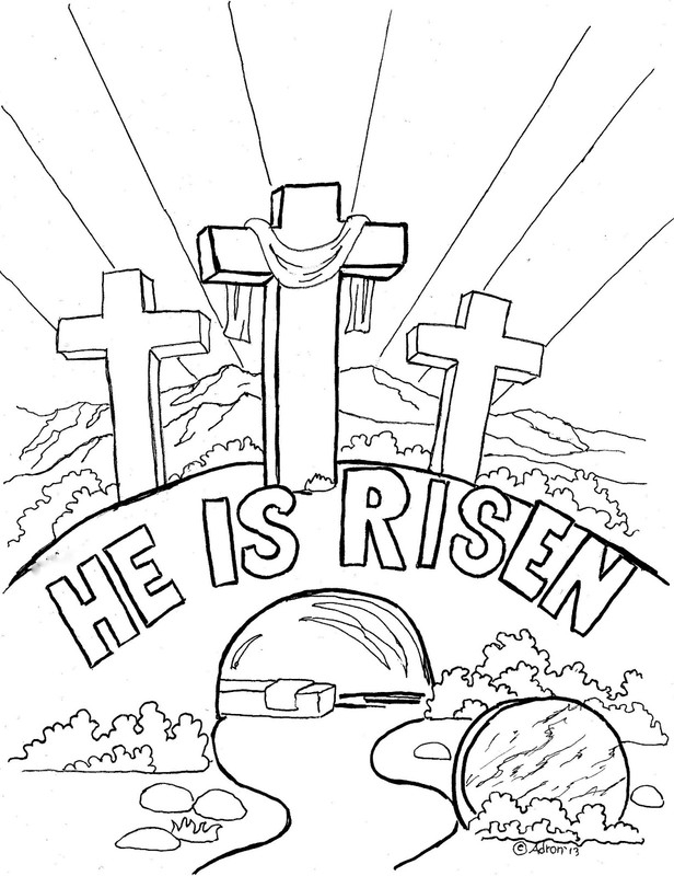 Easter Sunday Coloring Pages Hd Easter Images