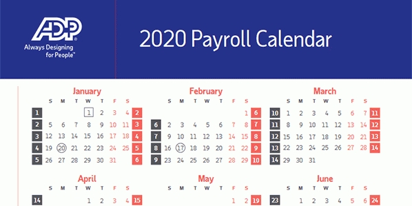 2021 Biweekly Payroll Calendar