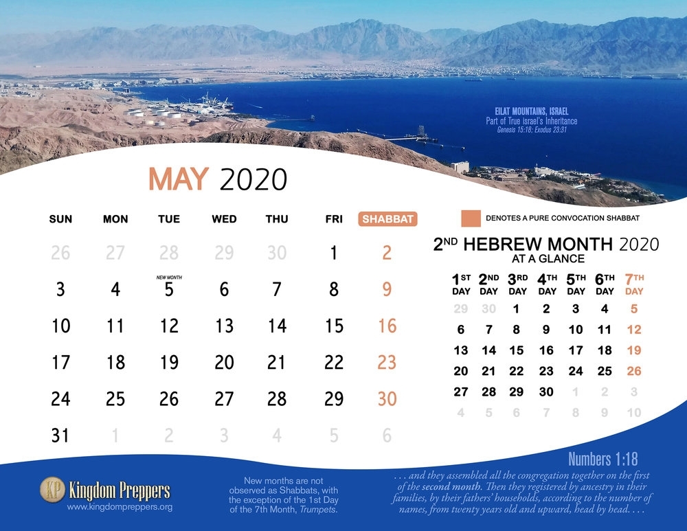 Hebrew Israelite Calendar 2021