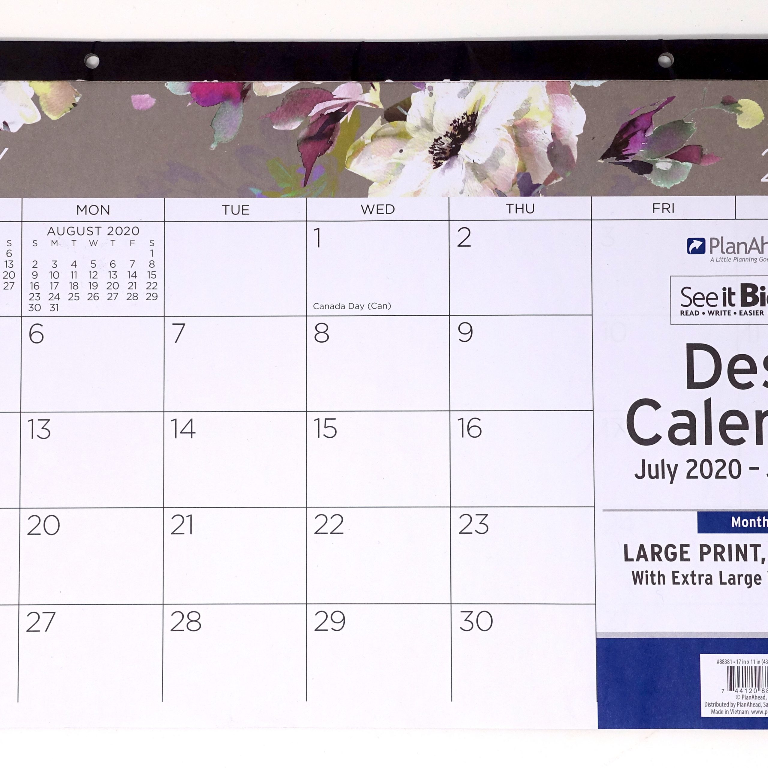 July 2021 Calendar Office