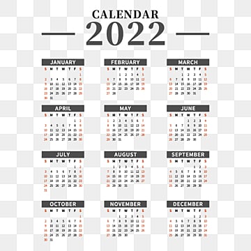 June Calendar 2022 Black and White