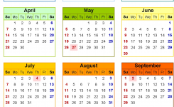12 Month Calendar In One Page 2019calendar Holidayscalendar