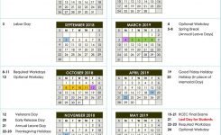 2018 2019 Calendars District News