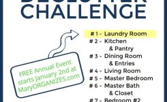 2019 Declutter Challenge Clean Organize Tips Hacks
