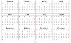 2019 Weekly Calendar Printable Calendar2019 Printablecalendar