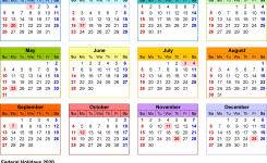 2020 Calendar Pdf 17 Free Printable Calendar Templates