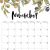 November 2020 Calendar Cute