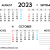 2023 September October Calendar Excel