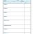 Daily Schedule Template Download