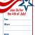 July 4th Party Invitation Template
