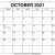 Free October 2022 Calendar Page