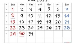 May-2022-With-USA-Holidays-Calendar