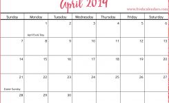 April 2019 Calendar Printable Fresh Calendars