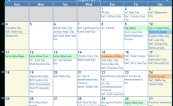 August 2019 Calendar With Holidays – United States