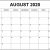 August00 Calendar