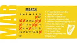 Awesome Social Media Content Calendar For 2019 Holidays Infographic