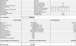 Best Ideas For Free Payslip Template Excel In Download Resume