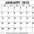2019 calendar january printable