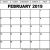 Calendar For February 2019 Canada