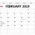 Calendar February 2019 Canada